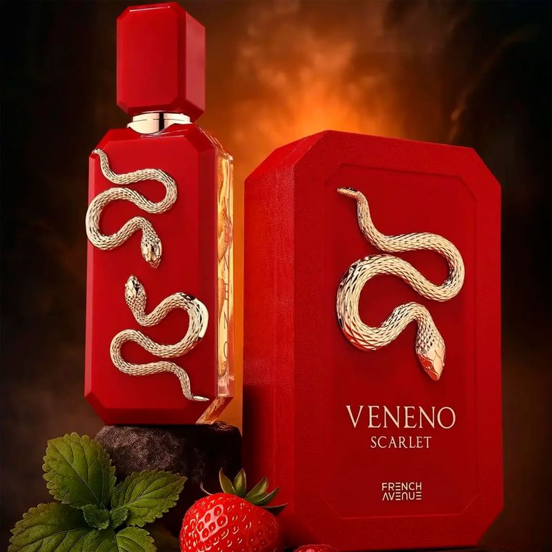 Perfume Unissex French Avenue Veneno Scarlet Extrait de Parfum 100ml