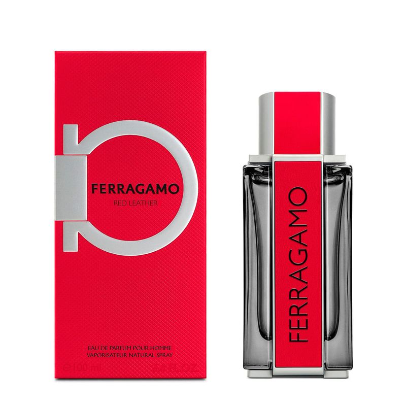 Salvatore Ferragamo Red Leather Eau de Parfum - Perfume Masculino 100ml