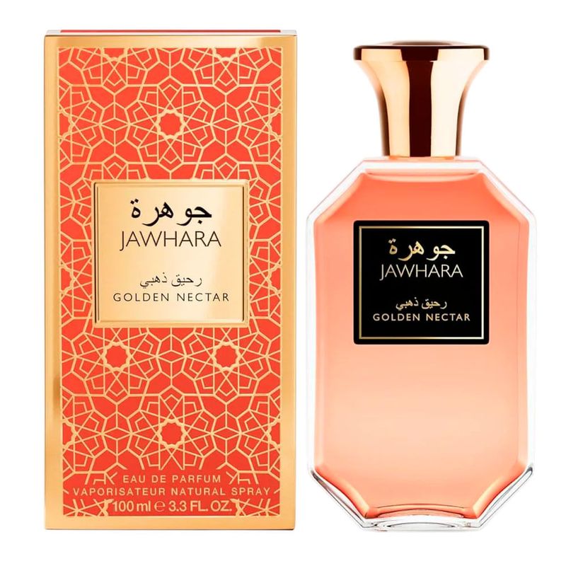 Perfume Unissex Jawhara Golden Nectar Eau de Parfum 100ml Floral Oriental