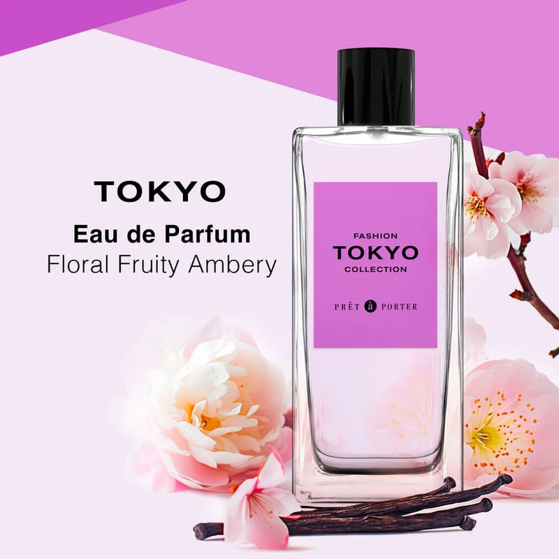Perfume Feminino Prêt À Porter Fashion Collection Tokyo Eau de Parfum 100ml