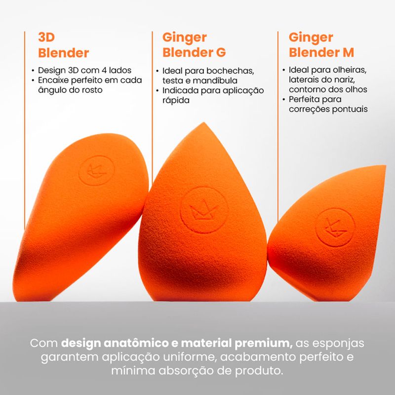 Mari Maria Ginger Blender 3D - Esponja de Maquiagem