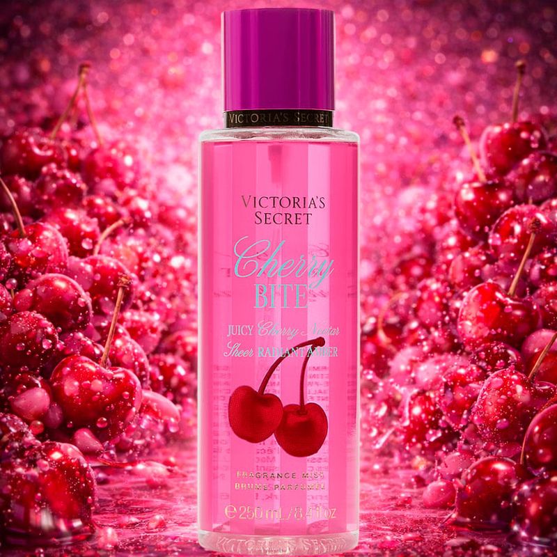 Body Splash Victoria's Secret Cherry Bite 250ml Cereja e Âmbar