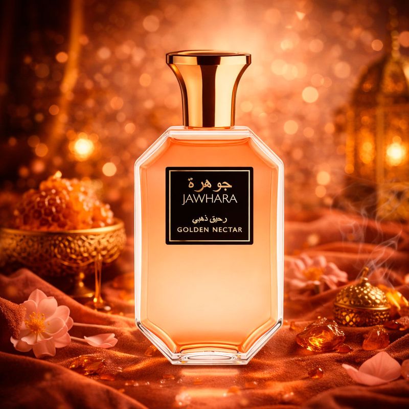 Perfume Unissex Jawhara Golden Nectar Eau de Parfum 100ml Floral Oriental