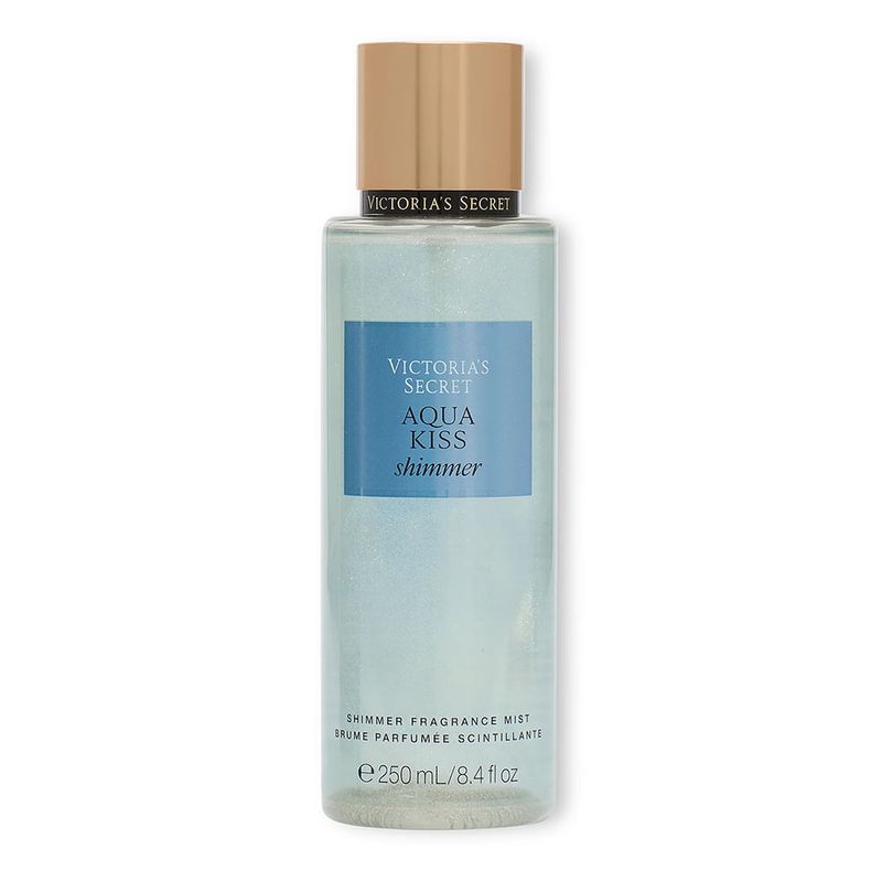 Body Splash Victoria's Secret Aqua Kiss Shimmer 250ml Floral Aquático