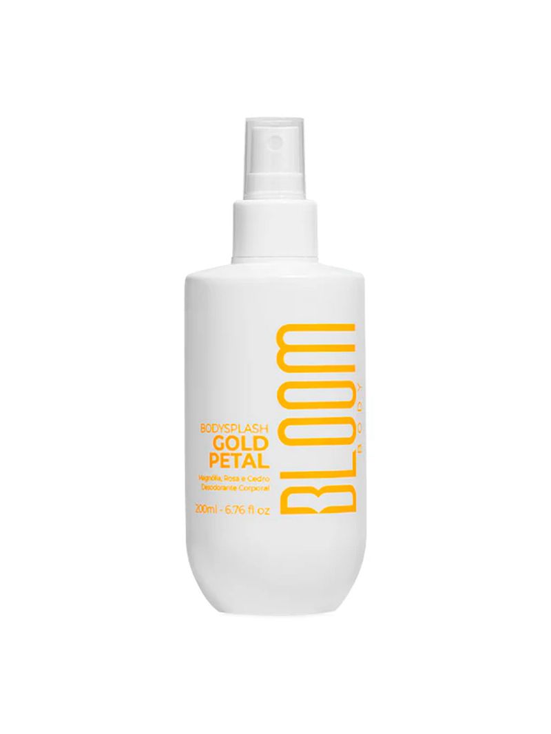 Body Splash Bloom Body Gold Petals Floral Frutado 200ml