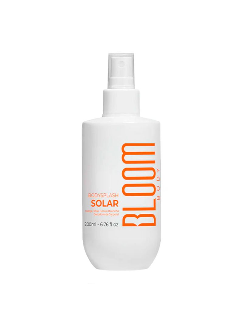Body Splash Bloom Body Solar 200ml Floral Frutada Spray
