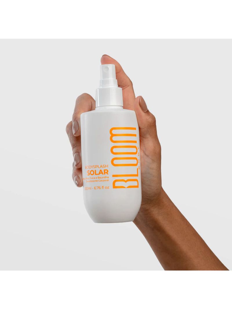 Body Splash Bloom Body Solar 200ml Floral Frutada Spray