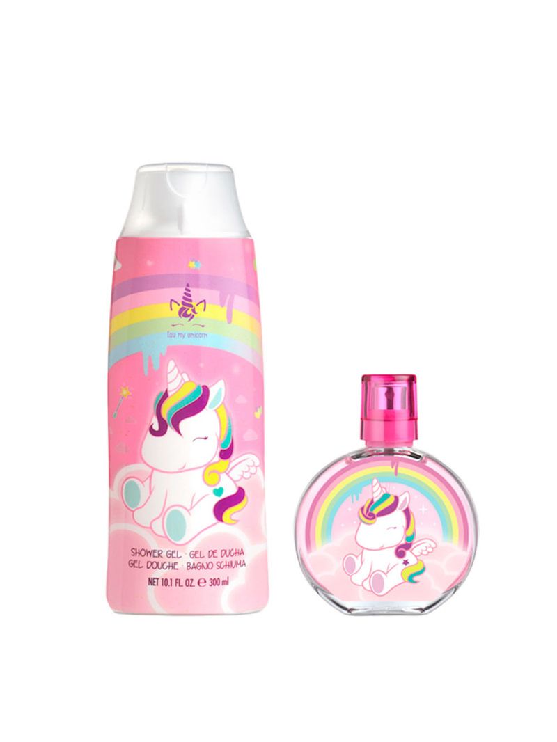 Kit Eau My Unicorn Feminino - Eau de Toilette 50ml + Shower Gel 300ml + Mochila