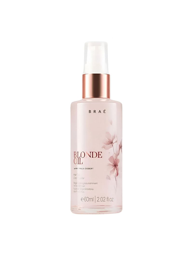 Condicionador Cabelos Loiros Blonde Oil Ana Paula Siebert 60ml Braé
