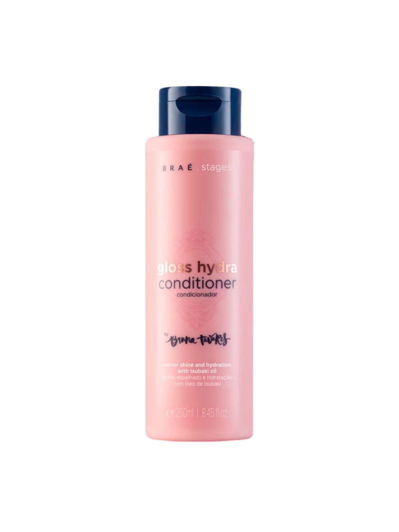 Condicionador Braé Gloss Hydra by Bruna Tavares Brilho e Hidratação 250ml