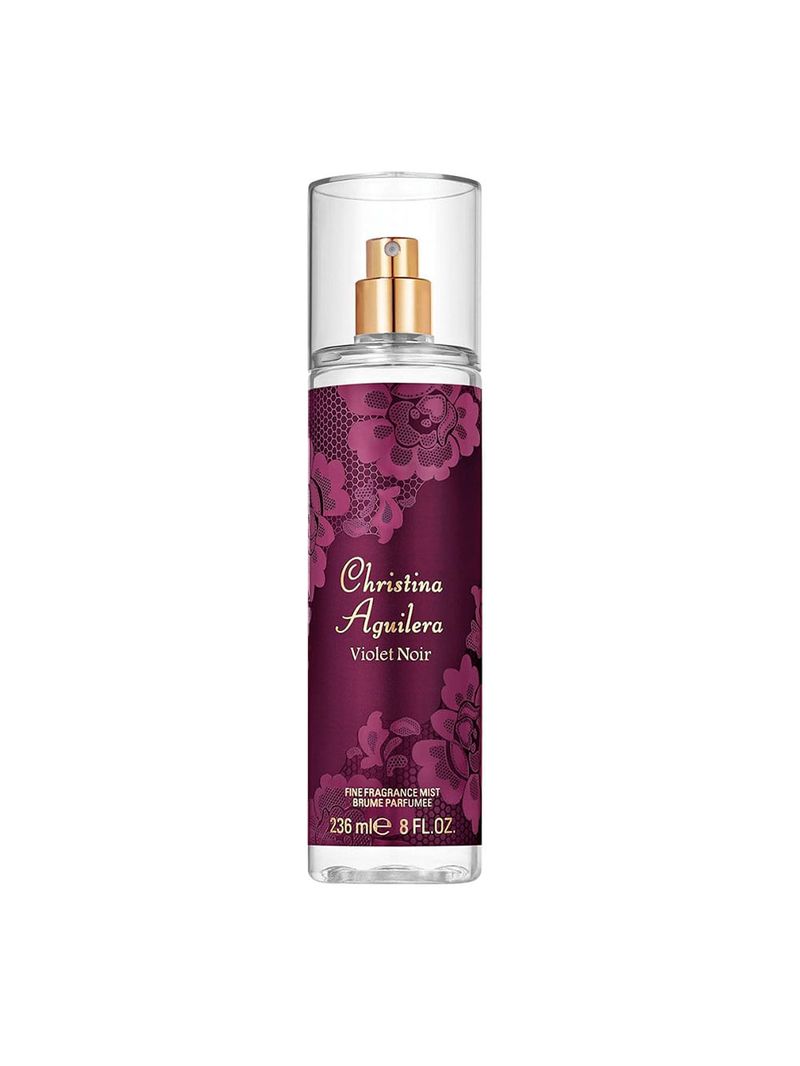 Body Mist Christina Aguilera Violet Noir Desodorante Corporal 236ml