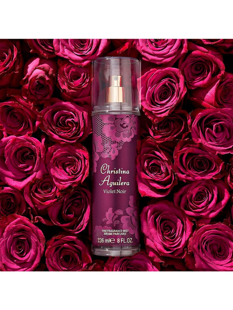 Body Mist Christina Aguilera Violet Noir Desodorante Corporal 236ml