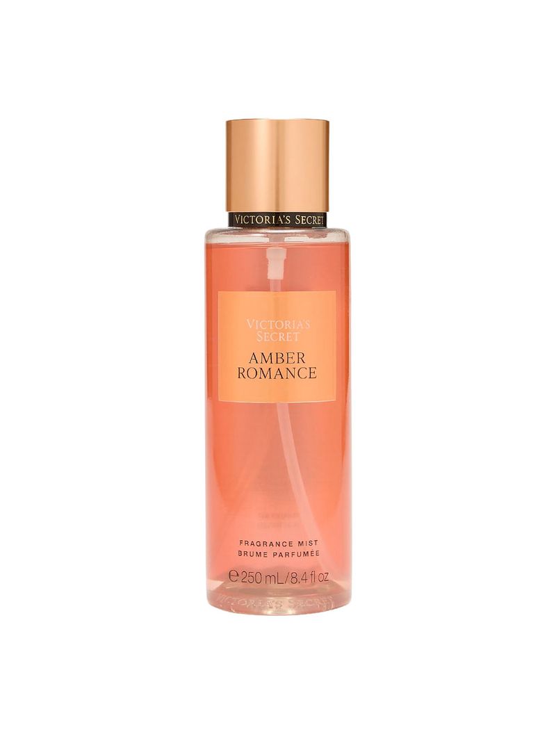 Body Splash Victoria's Secret Amber Romance Feminino 250ml Fragrância Âmbar e Baunilha