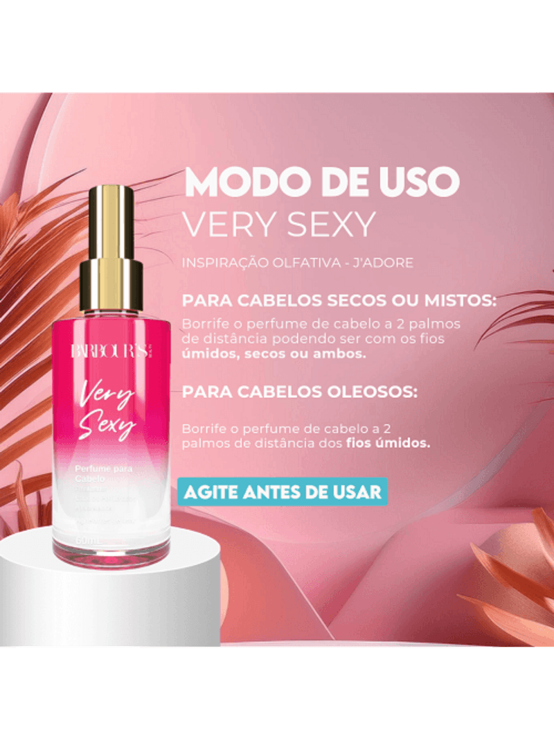 Barbour's Beauty Very Sexy - Perfume para Cabelo 60ml