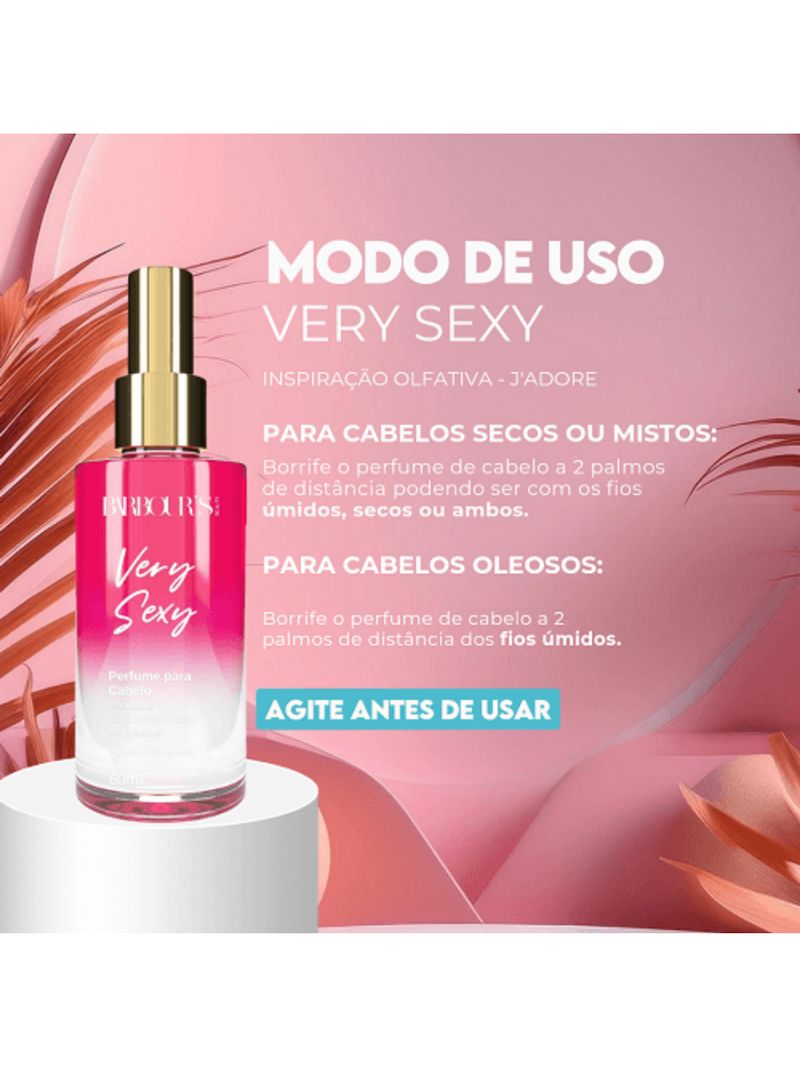 Barbour's Beauty Very Sexy - Perfume para Cabelo 60ml