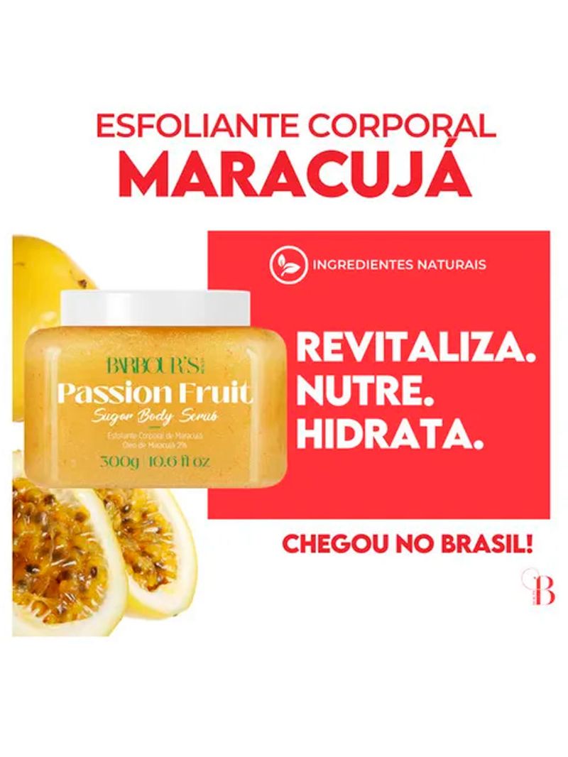 Barbour's Beauty de Maracujá - Esfoliante Corporal 300g