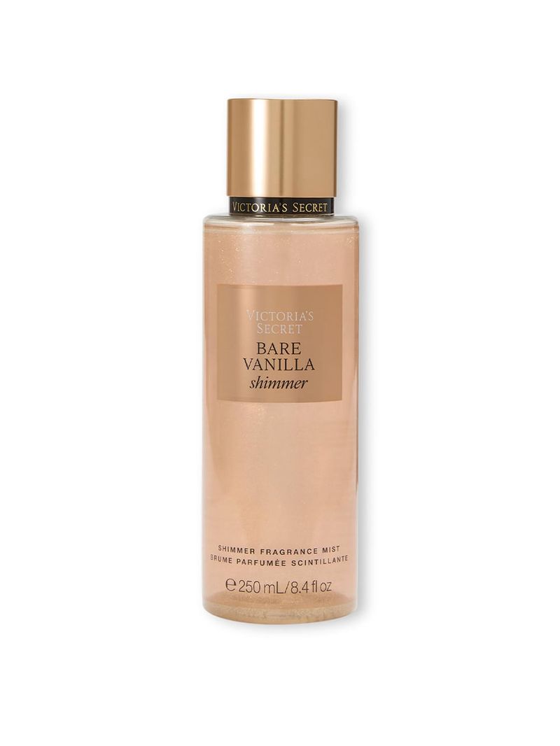 Body Splash Victoria's Secret Bare Vanilla Shimmer 250ml Baunilha com Brilho Feminino