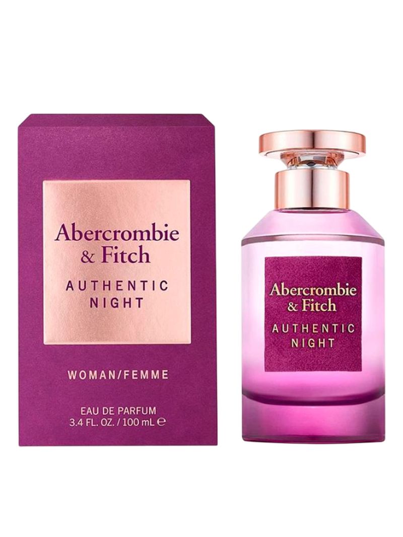 Perfume Feminino Abercrombie & Fitch Authentic Night Eau de Parfum 100ml