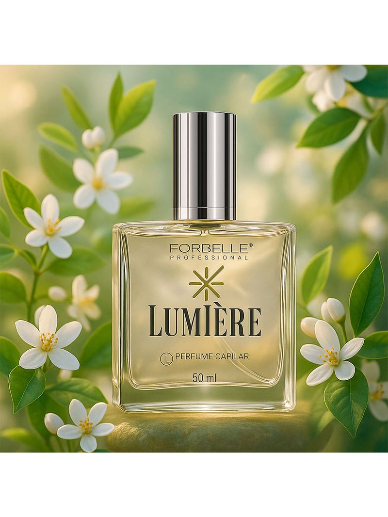 Perfume Capilar Lumière Floral Frutal Proteção Térmica 50ml Forbelle