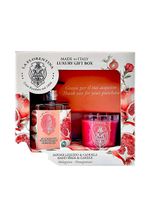 Kit La Florentina Bell Relax Pomegranate Sabonete Líquido 500ml + Vela Aromática 160g