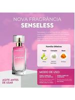 Perfume Capilar e Finalizador Termoativo Senseless 50ml Barbour's Beauty
