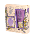 Kit de Hidratação Lavanda Luxury Gift Box Sabonete 106g e Loção 75ml La Florentina