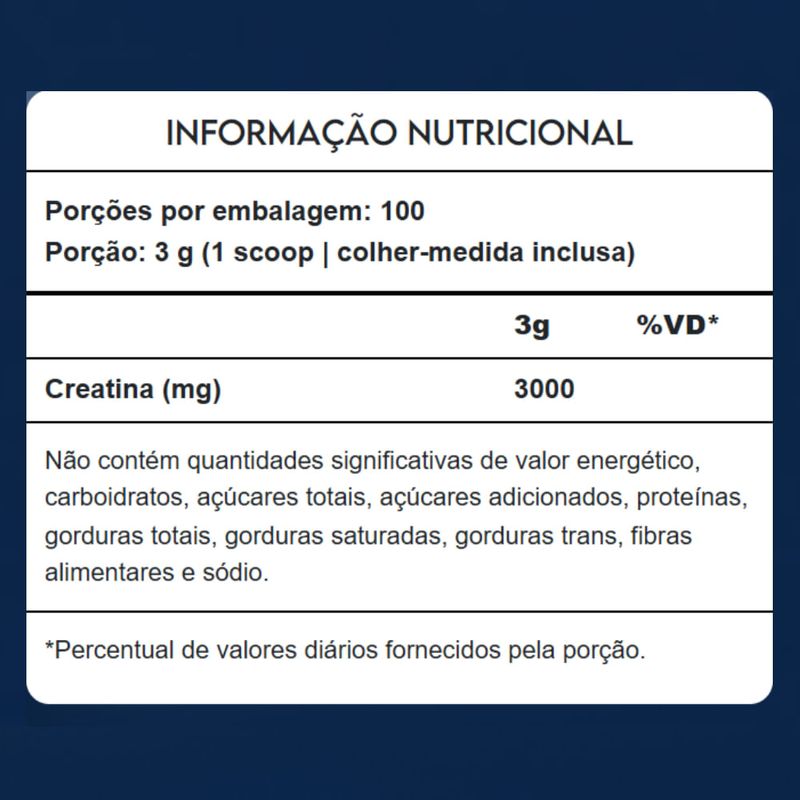 Creatina 100% Monohidratada Neutro Puravida 300g