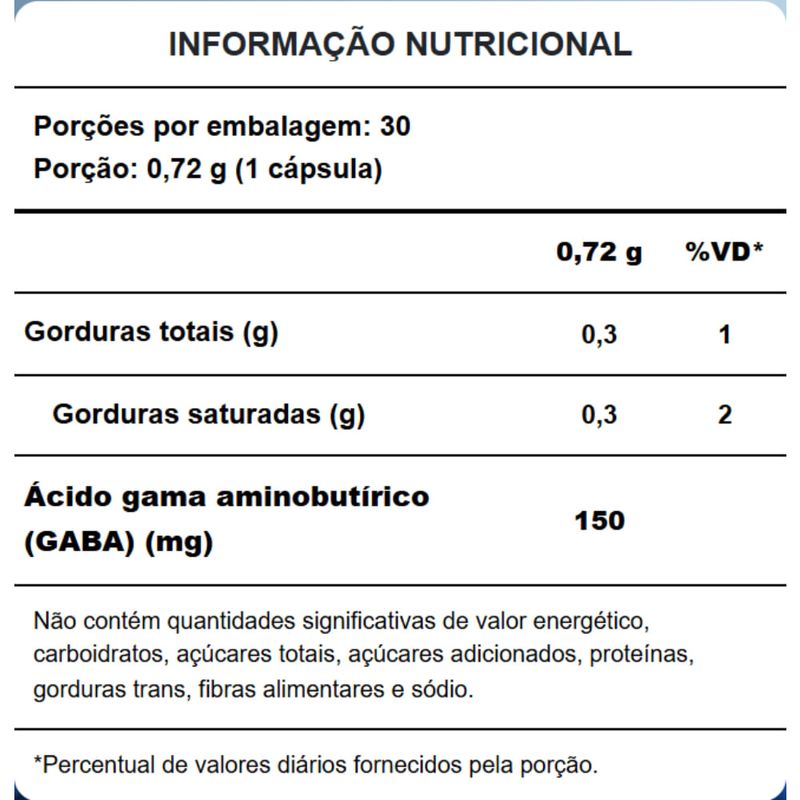 Blue Calm Gaba Puravida 30caps