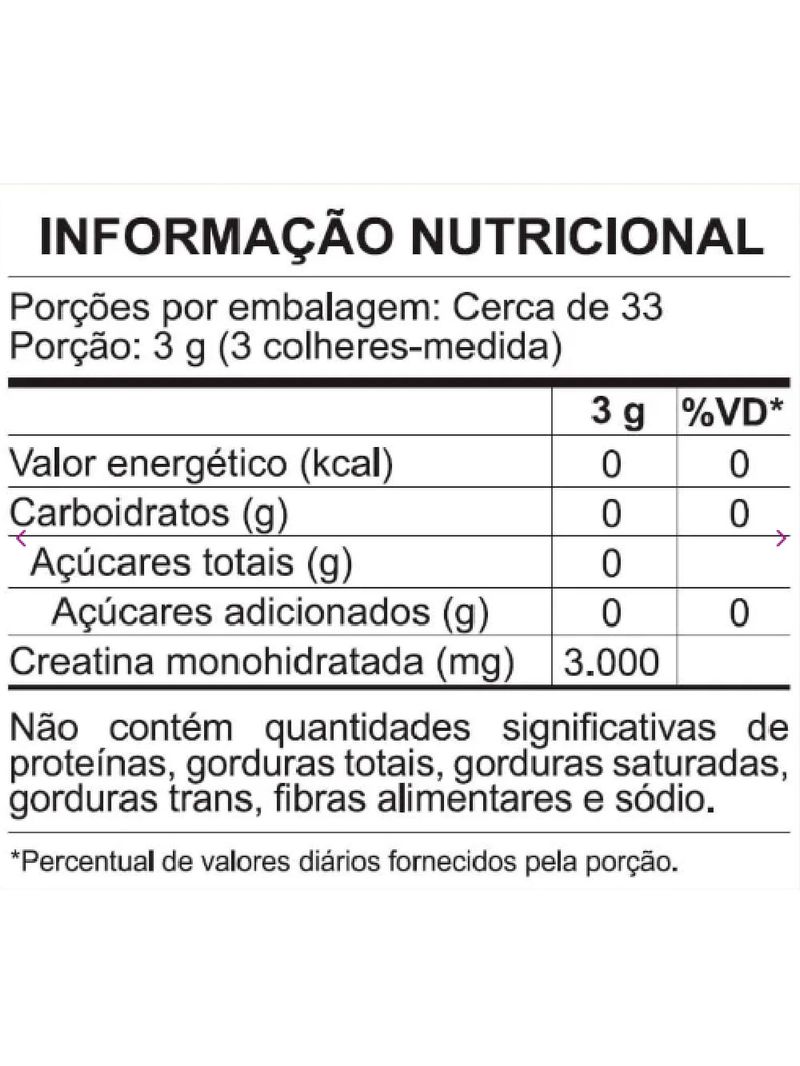Creatina Micronizada Monohidratada Sanavita 100g