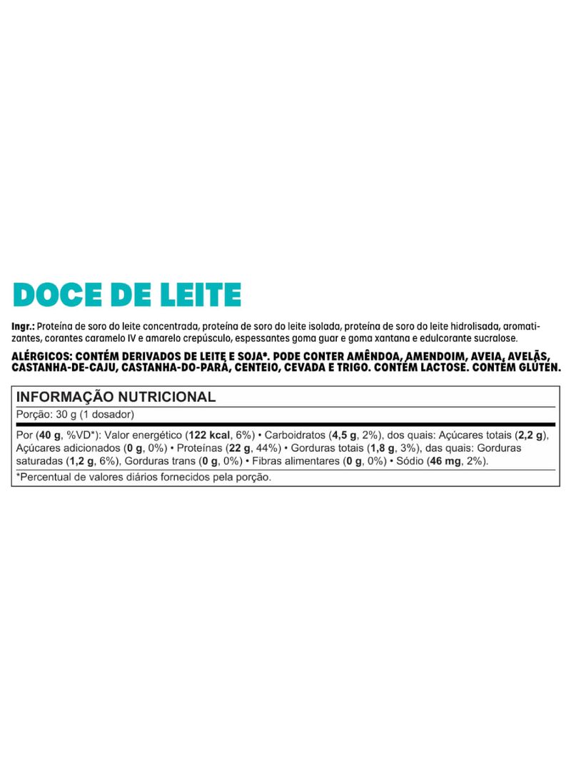 Bold Whey Doce de Leite Bold 30g