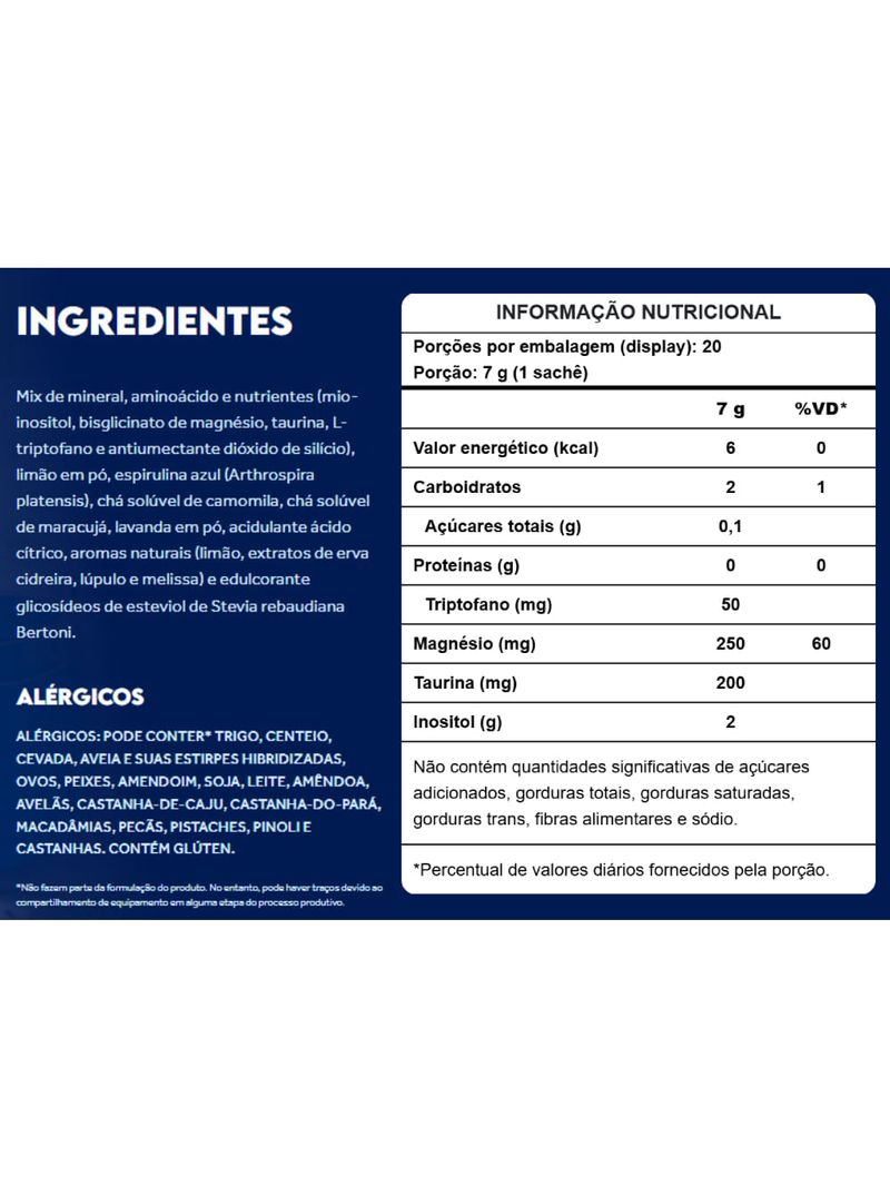 Blue Calm Limão e Maracujá Puravida 7g