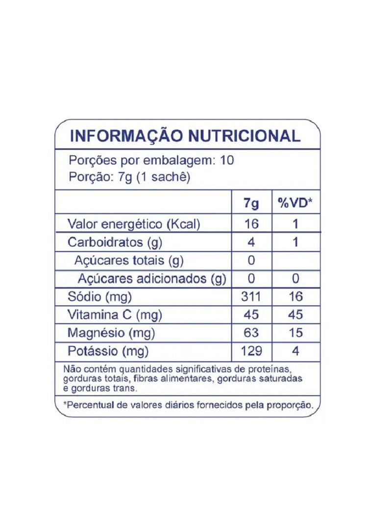 Hidra Eletrólitos Laranja Dobro 7g