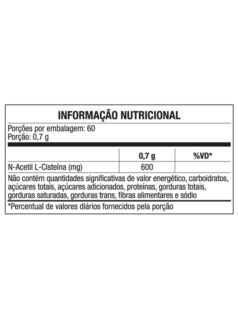 NAC Acetilcisteína 600mg Equaliv 60caps