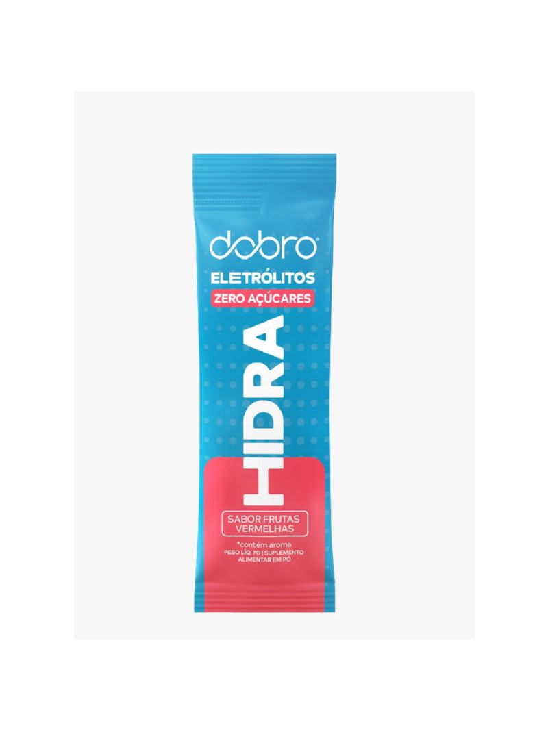 Hidra Eletrólitos Frutas Vermelhas Dobro 7g