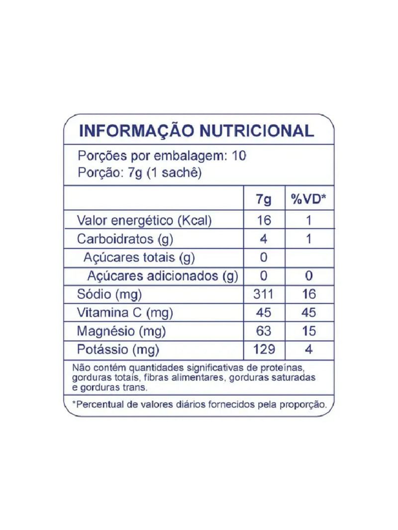 Hidra Eletrólitos Frutas Vermelhas Dobro 7g
