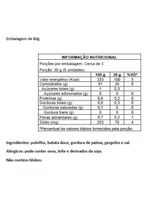 Biscoito de Polvilho Batata Doce com Gergelim Chef di Serio 80g