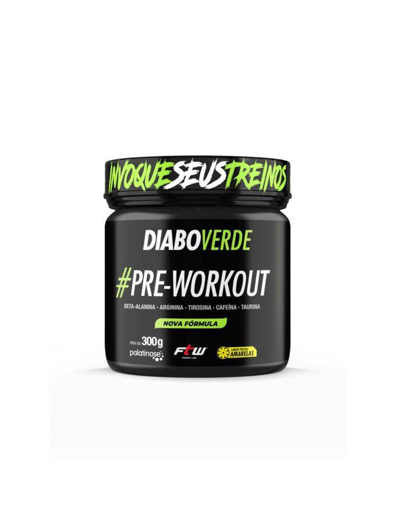 Pre-Workout Frutas Amarelas Diabo Verde 300g