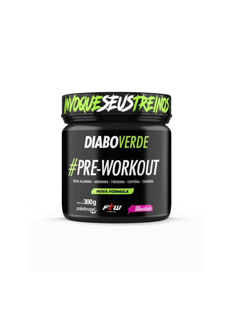 Pre-Workout Energético Diabo Verde 300g