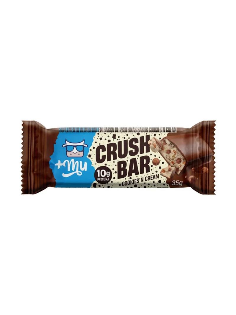 Crush Bar 20 Cookies'n Cream Mais Mu 35g