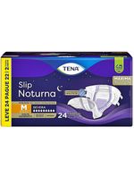 Fralda Geriátrica Tena Slip Noturna - Tamanho M - Com 24 unidades