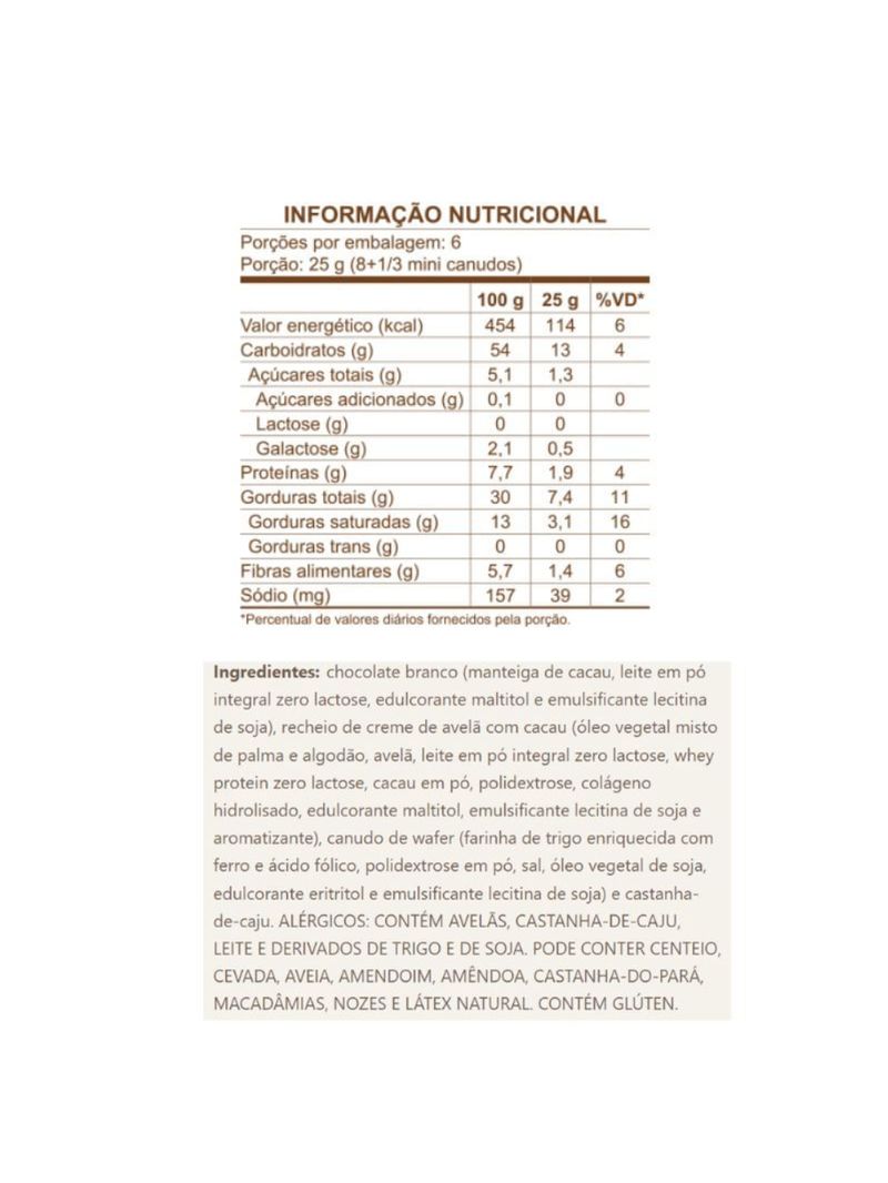 Sticks Bites Chocolate Branco Haoma 150g