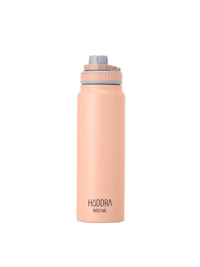 Garrafa Térmica H100 Inox com Infusor Rosa 850ml Hiddra