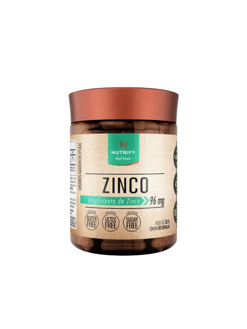 Zinco 96mg Nutrify 60caps