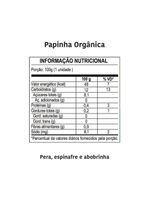 Papinha Pera Espinafre Abobrinha Papapá 100g