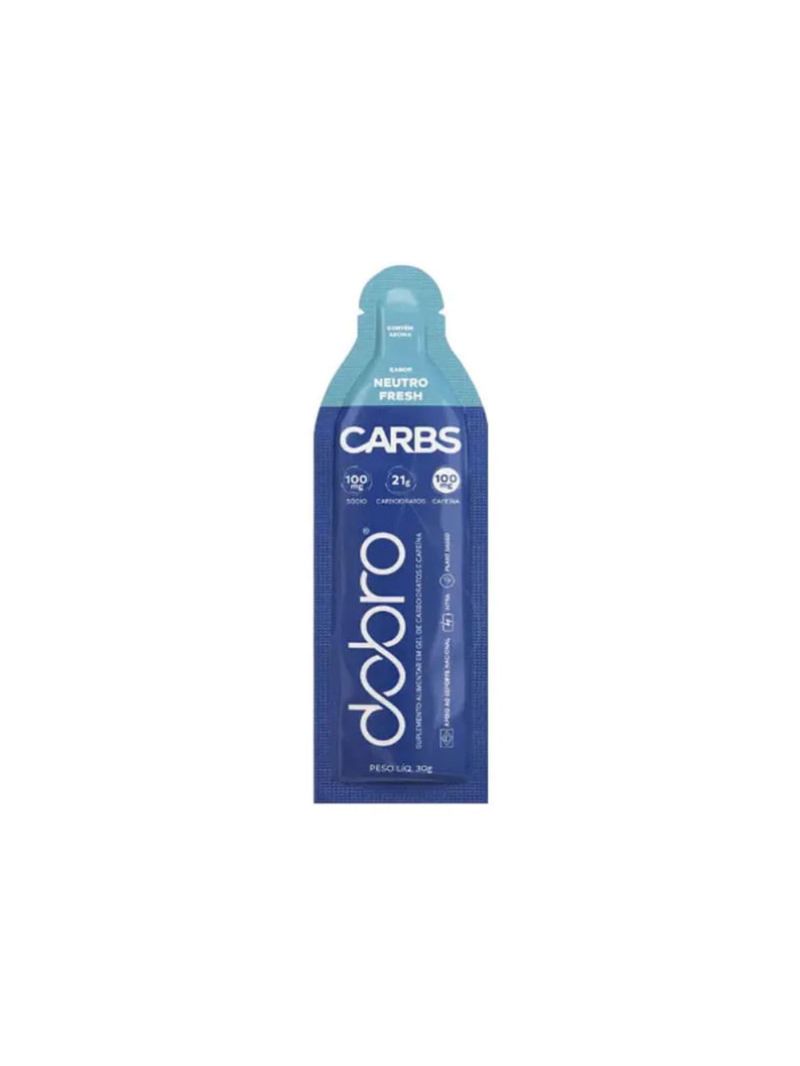 Carbs Gel Neutro Fresh com Cafeína Dobro 30g