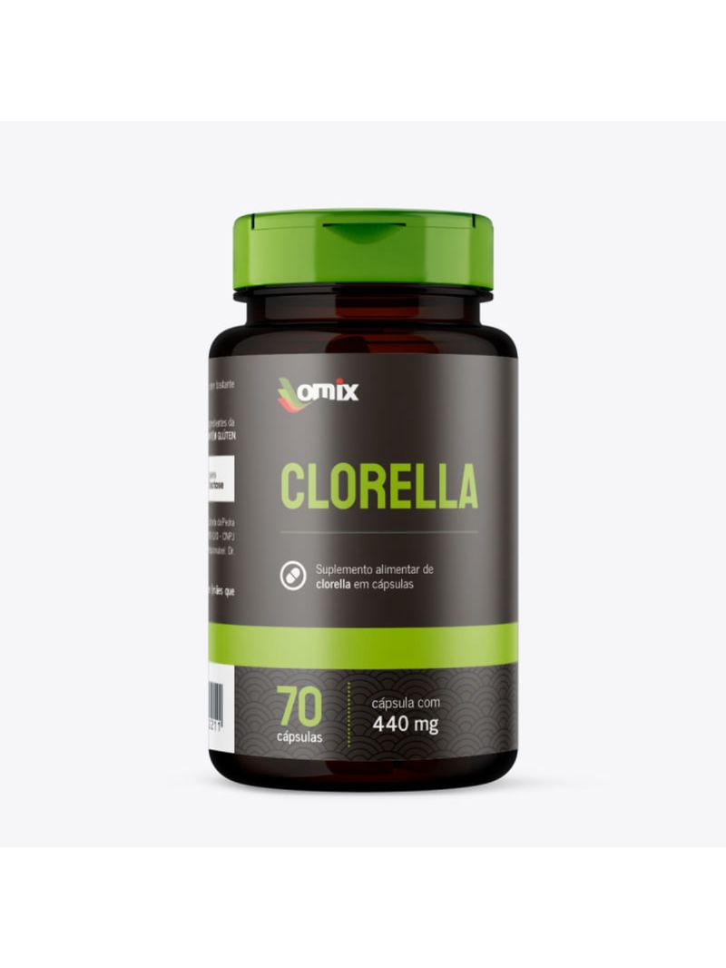 Clorella Omix 440mg 70cáps
