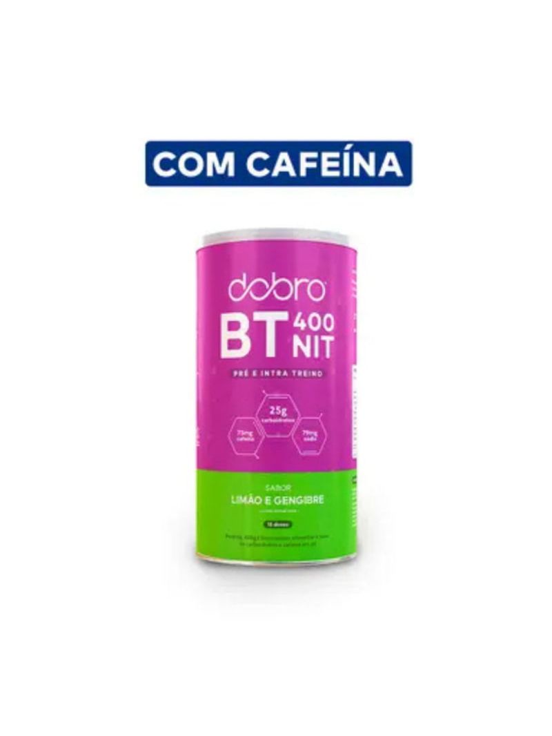 BT Nitrato Limão e Gengibre com Cafeína Dobro 450g
