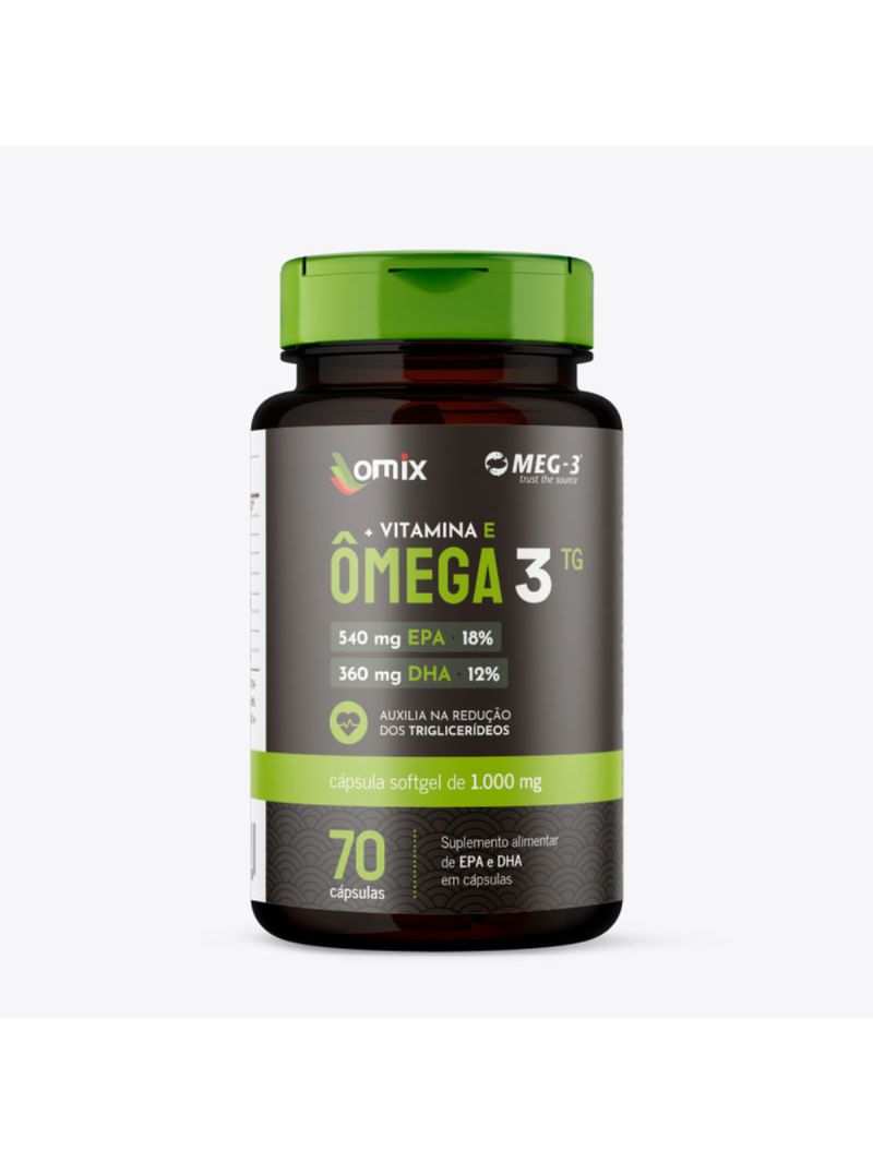 Ômega 3 Omix 1000mg 70cáps