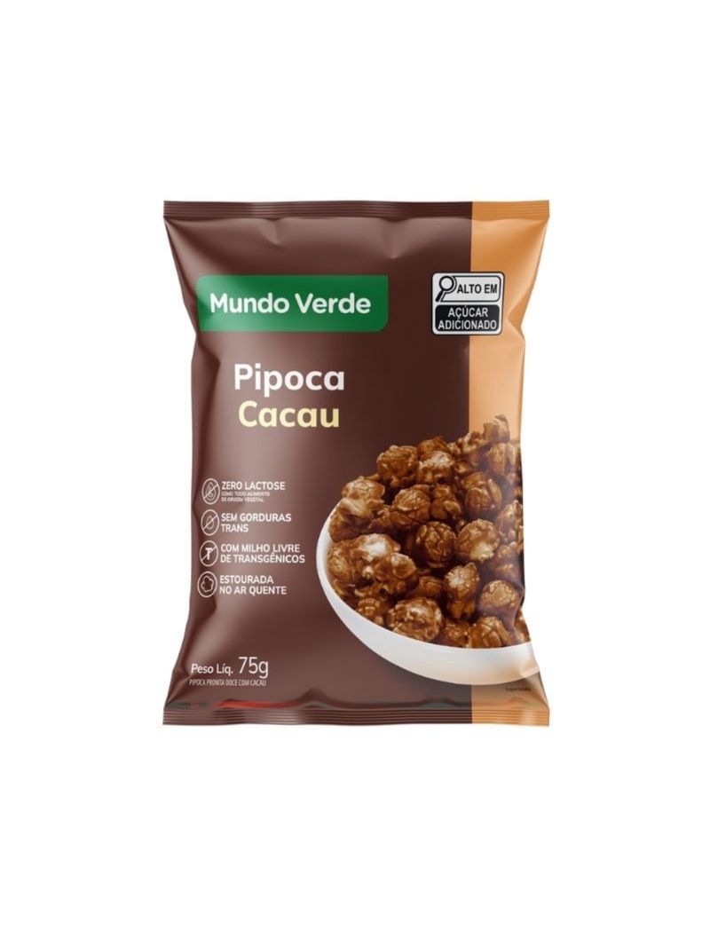 Pipoca Cacau Mundo Verde 75g