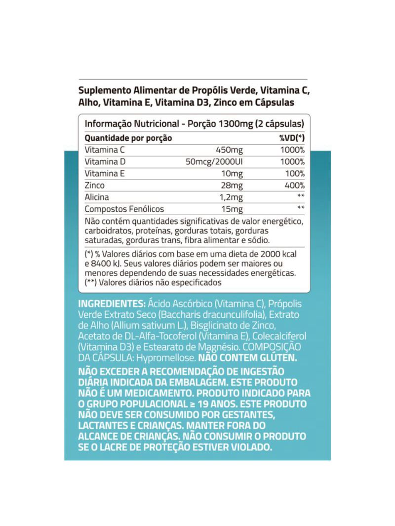 True Immuno Support True Source 60 cápsulas
